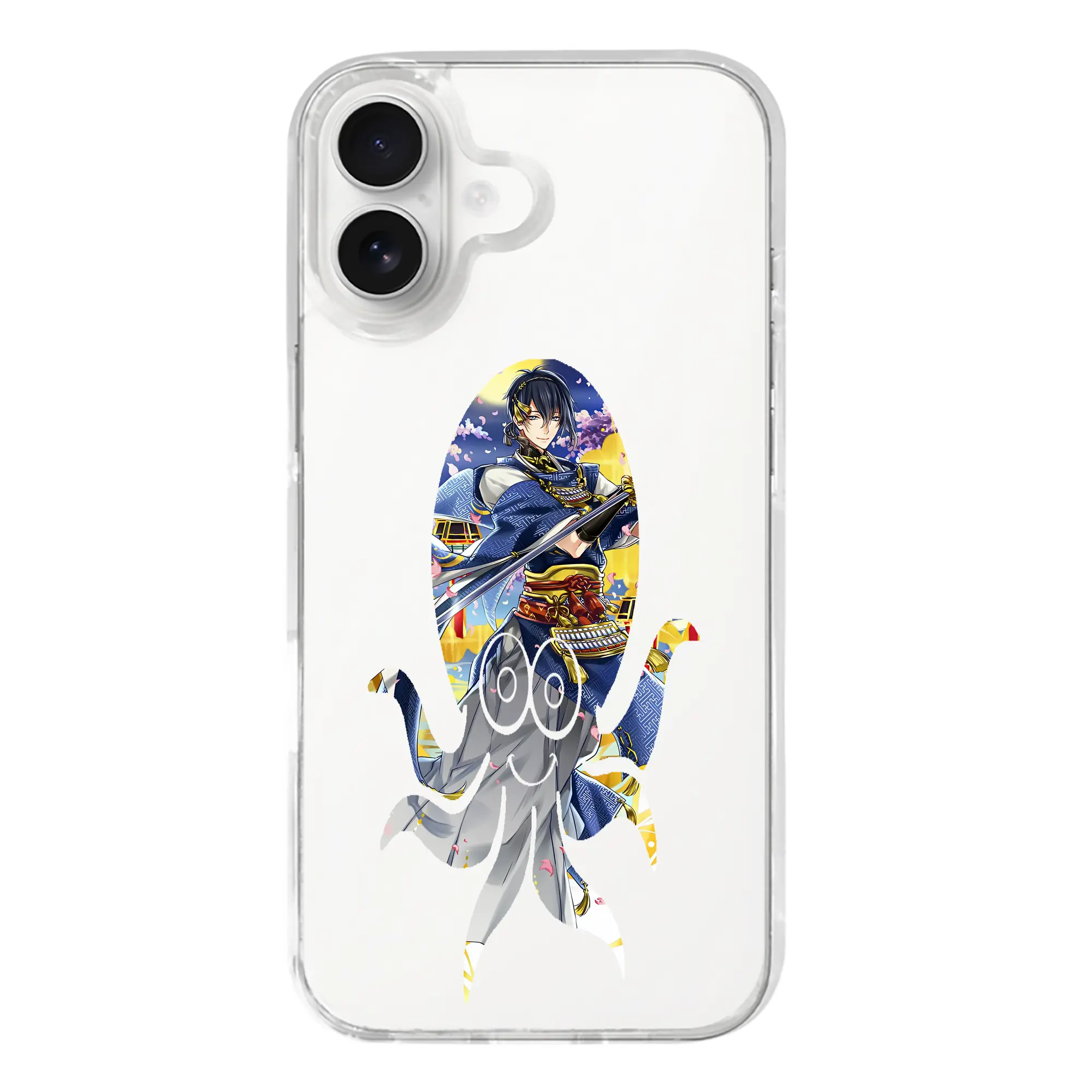 刀剣乱舞 グッズ,三日月宗近 - iPhone 17シリーズ 透明スマホケース – 薄型・耐衝撃・精密フィット保護カバー